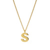 9CT 'S' AMATE PENDANT