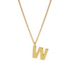 9CT 'W' AMATE PENDANT