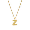 9CT 'Z' AMATE PENDANT