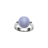 STERLING SILVER BLUE LACE AGATE LOREN RING