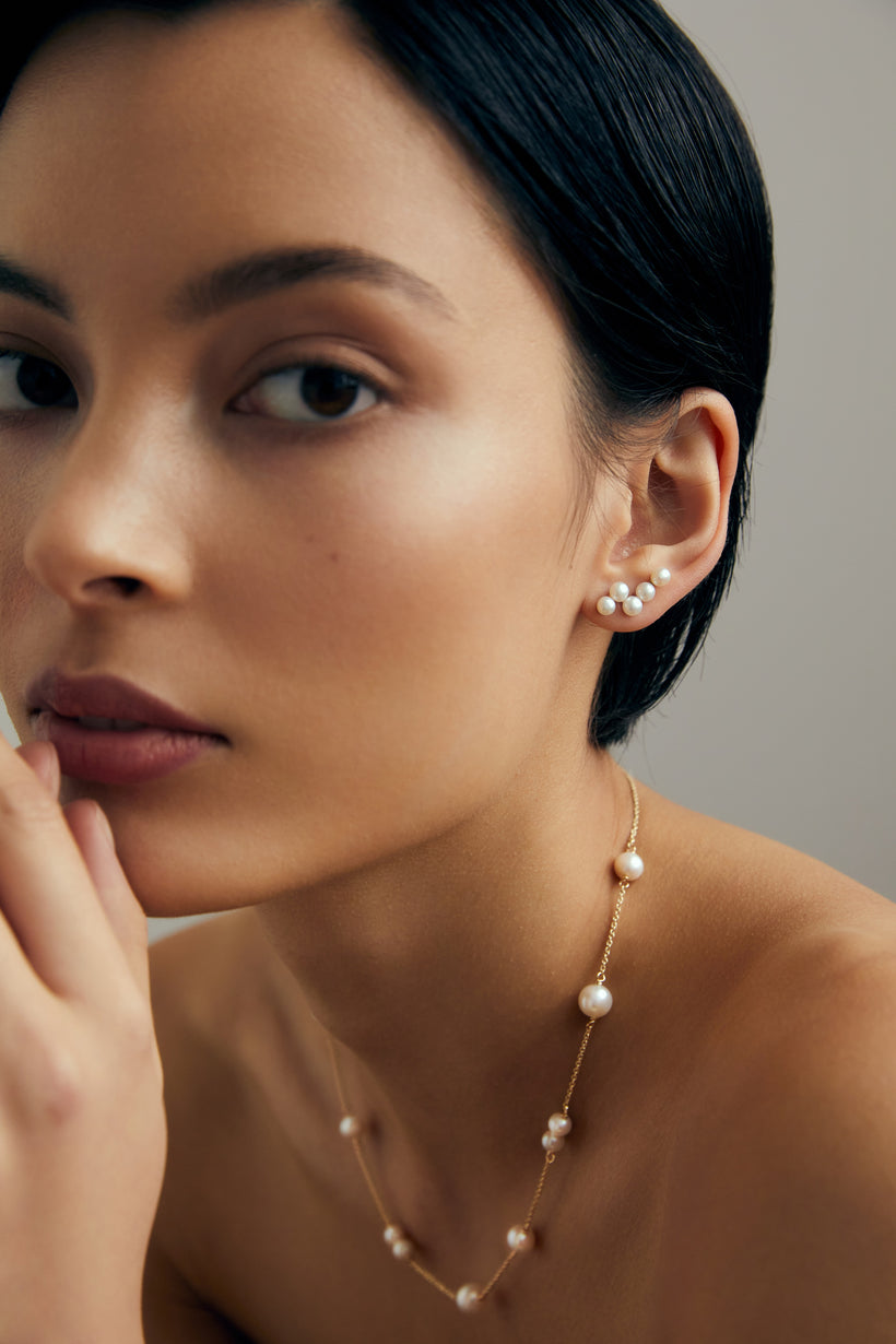 9CT PEARL TALIA NECKLACE