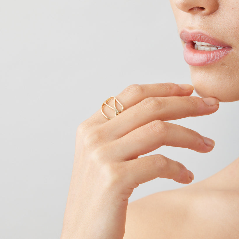 9CT KANDINSKY RING