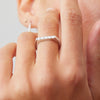 18CT WHITE GOLD DIAMOND OLA BAND