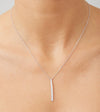 18CT DIAMOND HUDSON PENDANT