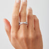 18CT DIAMOND FREYA RING