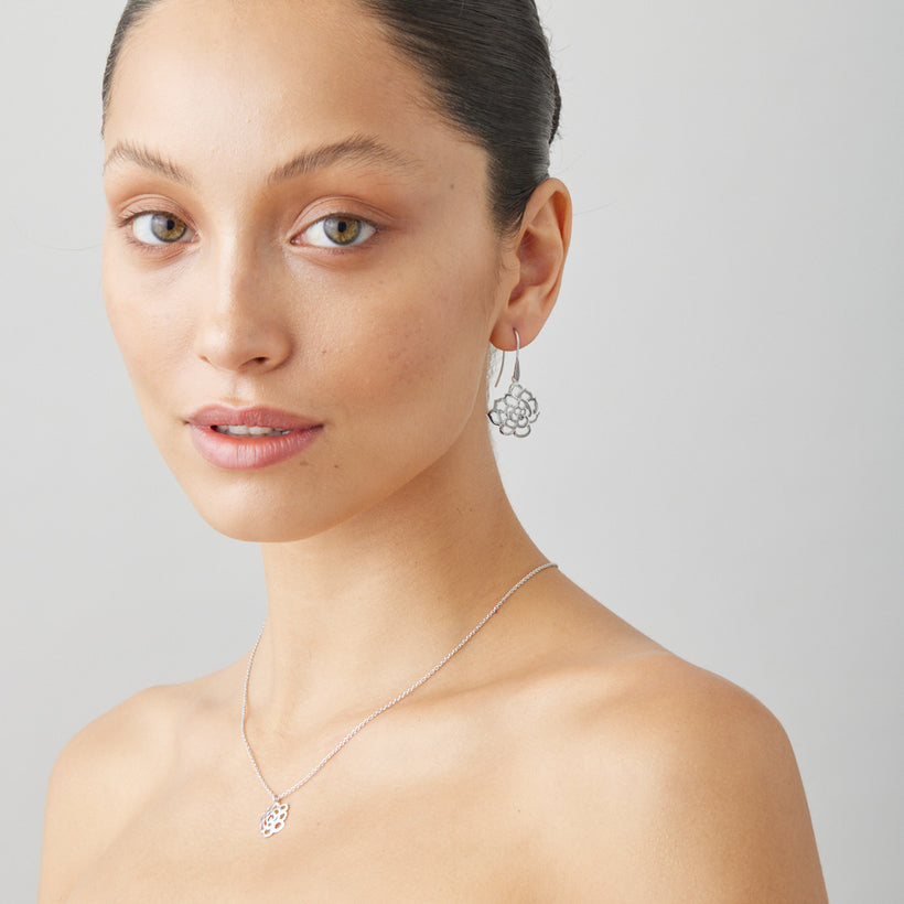 STERLING SILVER BRETON EARRINGS