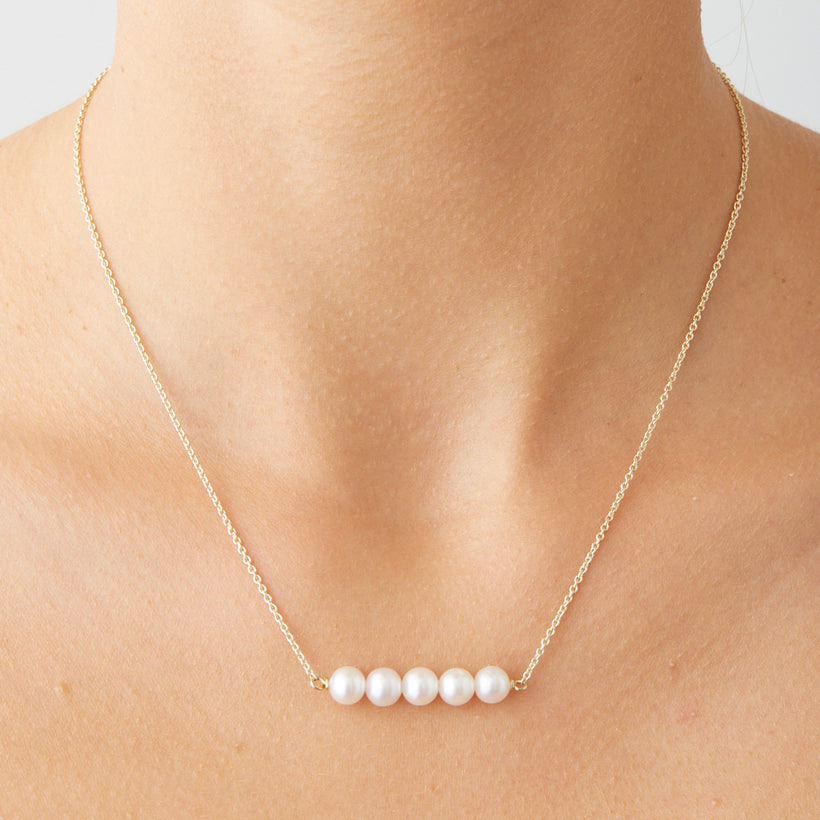 9CT GOLD PEARL TAIKA PENDANT