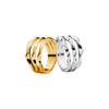 9CT TRIPLE MOMENTUM RING