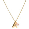 9CT 'W' AMATE PENDANT
