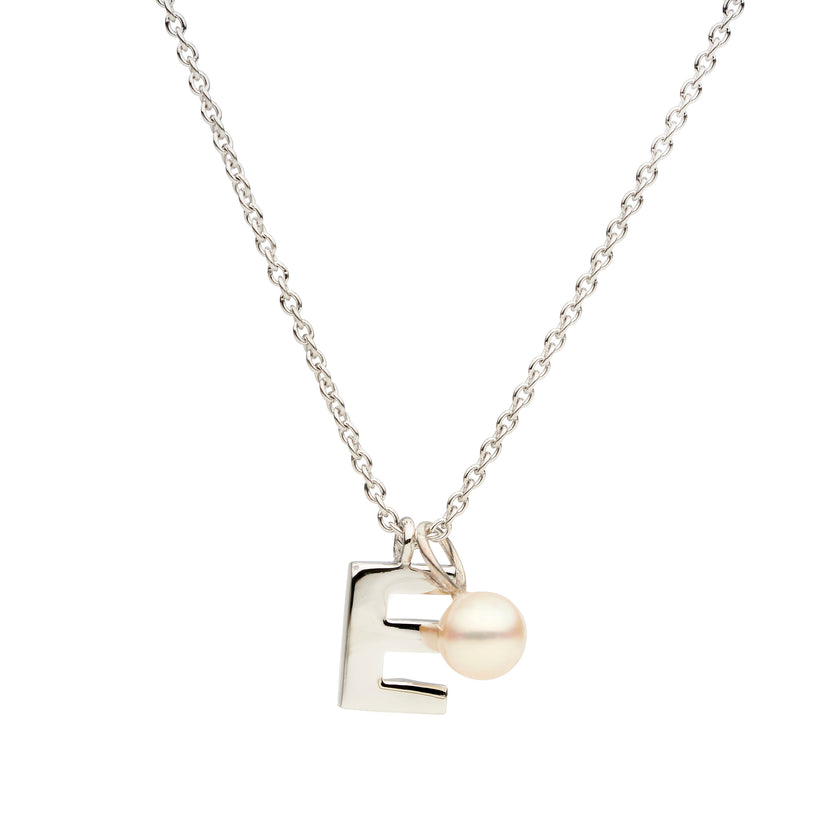 STERLING SILVER 'V' AMATE PENDANT