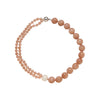 SOUTH SEA PEARL & PEACH MOONSTONE JACKI NECKLACE