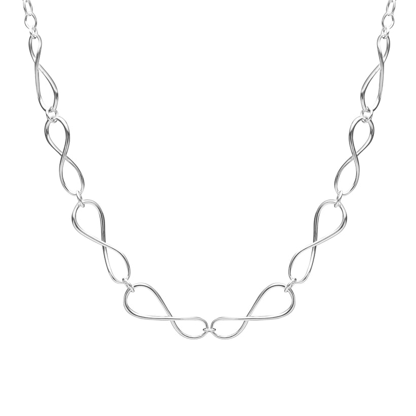 STERLING SILVER GILLIAN NECKLACE