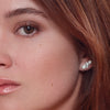 18CT DIAMOND BARCELONA LONG STUD EARRINGS