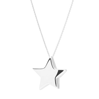 STERLING SILVER STAR PENDANT