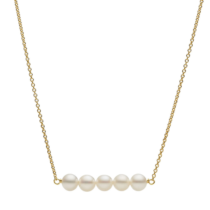 9CT GOLD PEARL TAIKA PENDANT