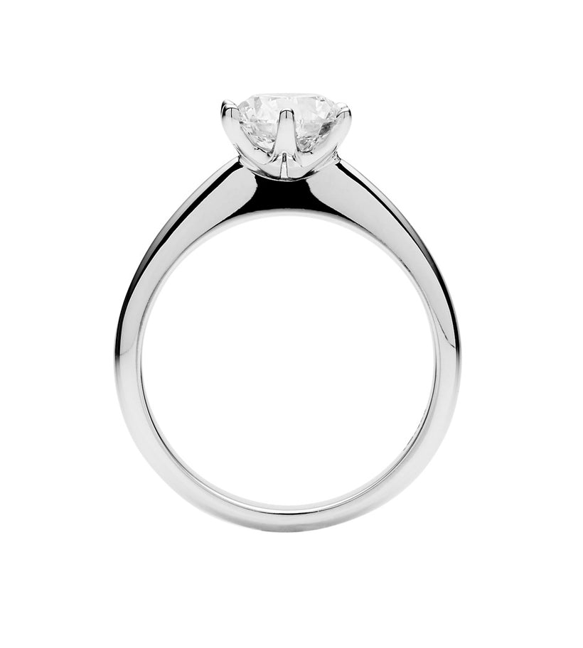 18CT DIAMOND CORONET RING