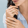 9CT ENTWINE RING