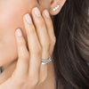 STERLING SILVER ROPE RING