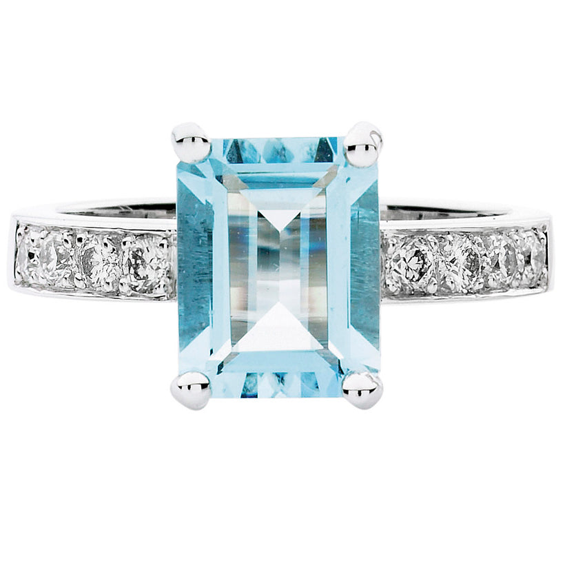 Jan logan hotsell aquamarine ring