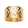 9CT GOLD MATRIX RING